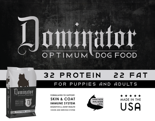 Specialty Feeds Dominator Optimum Dog Food 32-22 for Puppies & Adults