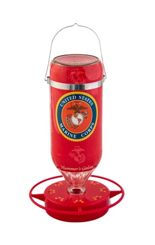 Hummer's Galore Hummingbird Feeder U.S Marine Corps