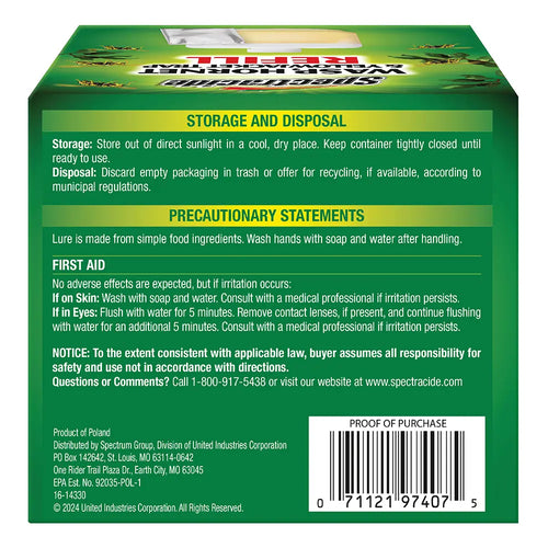 Spectracide™ Wasp, Hornet, & Yellowjacket Trap Refill