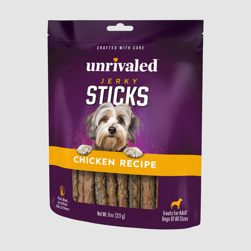 Unrivaled Jerky Sticks - Chicken Recipe Dog Treats